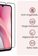 NoXx Screenprotector Geschikt voor Samsung A15 Screenprotector Tempered Glass Gehard Glas Full Cover - 3x