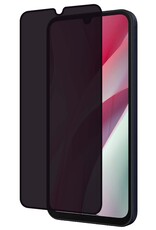 NoXx Screenprotector Geschikt voor Samsung A15 Screenprotector Privacy Tempered Glass Gehard Glas Display Cover