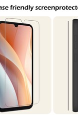 Nomfy Screenprotector Geschikt voor Samsung A15 Screenprotector Bescherm Glas Tempered Glass - Screenprotector Geschikt voor Samsung Galaxy A15 Screen Protector - 2 PACK