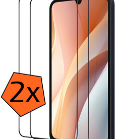 Nomfy Nomfy Samsung Galaxy A15 Screenprotector Full Cover - 2 PACK