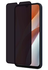 Nomfy Screenprotector Geschikt voor Samsung A15 Screenprotector Privacy Bescherm Glas - Screenprotector Geschikt voor Samsung Galaxy A15 Privacy Screenprotector Tempered Glass