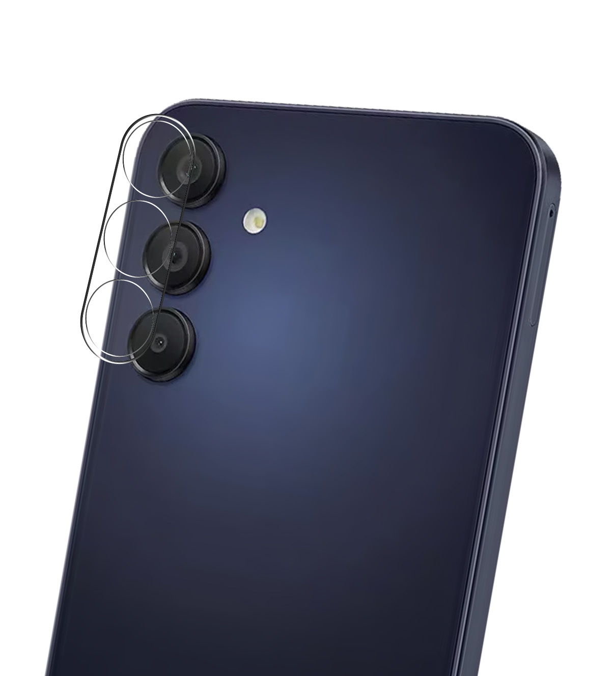 Nomfy Screenprotector Geschikt voor Samsung A15 Camera Screen Protector Beschermglas - Screenprotector Geschikt voor Samsung Galaxy A15 Camera Screenprotector Tempered Glass