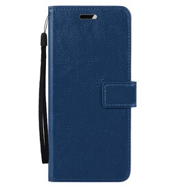 BASEY. BASEY. Samsung Galaxy A15 Hoesje Bookcase - Donkerblauw