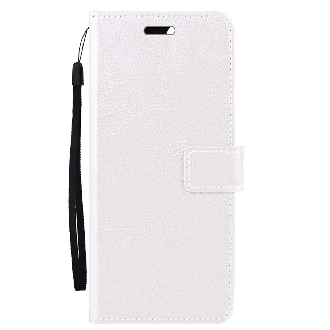 Nomfy Hoesje Geschikt voor Samsung A15 Hoes Bookcase Flipcase Book Cover - Hoes Geschikt voor Samsung Galaxy A15 Hoesje Book Case - Wit