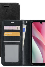 NoXx Hoes Geschikt voor Samsung A15 Hoesje Book Case Hoes Flip Cover Wallet Bookcase - Zwart