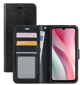 NoXx NoXx Samsung Galaxy A15 Hoesje Bookcase - Zwart