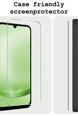BASEY. Screenprotector Geschikt voor Samsung A25 Screenprotector Tempered Glass - Screenprotector Geschikt voor Samsung Galaxy A25 Beschermglas Screen Protector Glas