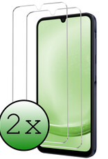 BASEY. Screenprotector Geschikt voor Samsung A25 Screenprotector Tempered Glass - Screenprotector Geschikt voor Samsung Galaxy A25 Beschermglas Screen Protector Glas - 2 Stuks