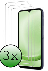 BASEY. Screenprotector Geschikt voor Samsung A25 Screenprotector Tempered Glass - Screenprotector Geschikt voor Samsung Galaxy A25 Beschermglas Screen Protector Glas - 3 Stuks