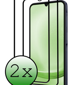BASEY. BASEY. Samsung Galaxy A25 Screenprotector Full Cover - 2 PACK