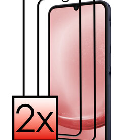 NoXx NoXx Samsung Galaxy A25 Screenprotector Full Cover - 2 PACK