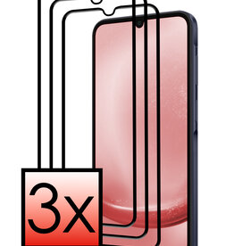 NoXx NoXx Samsung Galaxy A25 Screenprotector Full Cover - 3 PACK