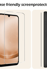 Nomfy Screenprotector Geschikt voor Samsung A25 Screenprotector Bescherm Glas Tempered Glass - Screenprotector Geschikt voor Samsung Galaxy A25 Screen Protector - 2 PACK