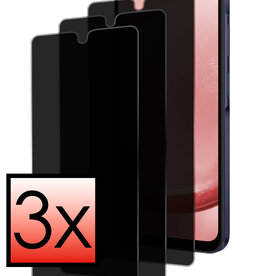 NoXx NoXx Samsung Galaxy A25 Screenprotector Glas Privacy - 3 PACK