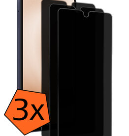Nomfy Nomfy Samsung Galaxy A25 Screenprotector Glas Privacy - 3 PACK