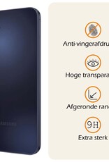 Nomfy Screenprotector Geschikt voor Samsung A25 Camera Screen Protector Beschermglas - Screenprotector Geschikt voor Samsung Galaxy A25 Camera Screenprotector Tempered Glass - 2 PACK
