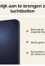 Nomfy Screenprotector Geschikt voor Samsung A25 Camera Screen Protector Beschermglas - Screenprotector Geschikt voor Samsung Galaxy A25 Camera Screenprotector Tempered Glass - 2 PACK