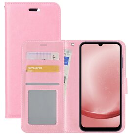 NoXx NoXx Samsung Galaxy A25 Hoesje Bookcase - Lichtroze