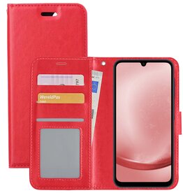 NoXx NoXx Samsung Galaxy A25 Hoesje Bookcase - Rood
