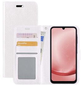 NoXx NoXx Samsung Galaxy A25 Hoesje Bookcase - Wit
