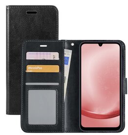 NoXx NoXx Samsung Galaxy A25 Hoesje Bookcase - Zwart