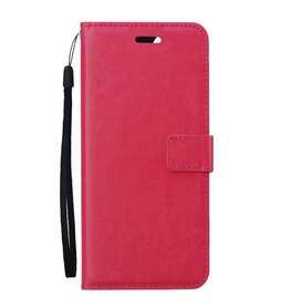 Nomfy Nomfy Samsung Galaxy A25 Hoesje Bookcase - Donkerroze