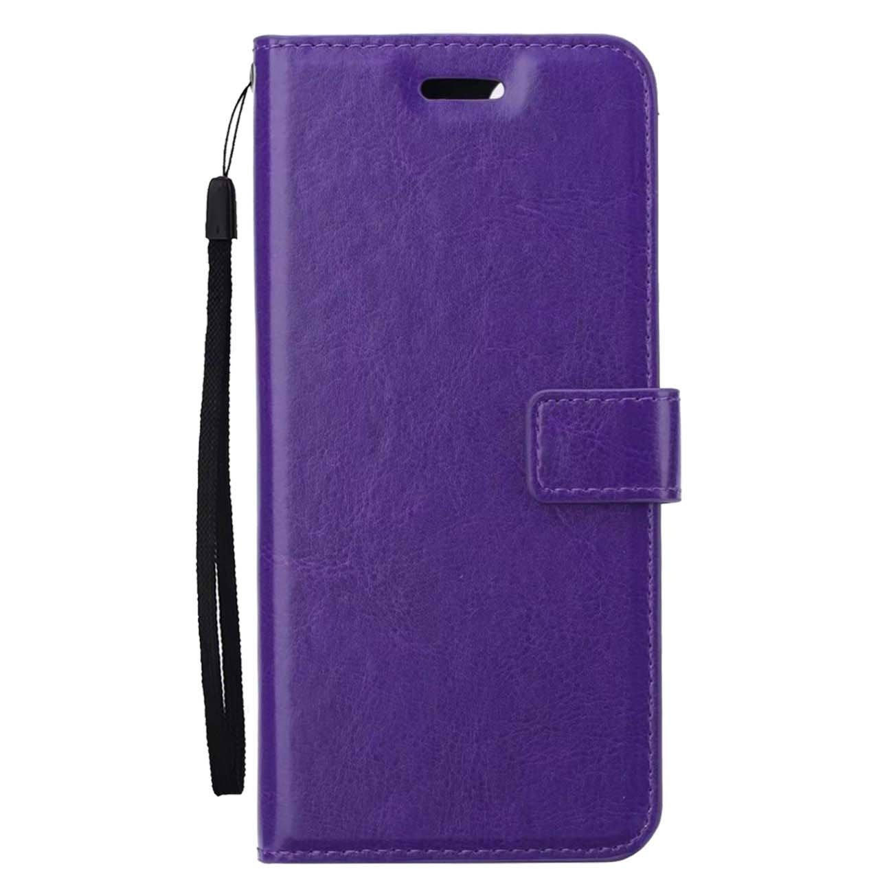 Nomfy Hoesje Geschikt voor Samsung A25 Hoes Bookcase Flipcase Book Cover - Hoes Geschikt voor Samsung Galaxy A25 Hoesje Book Case - Paars