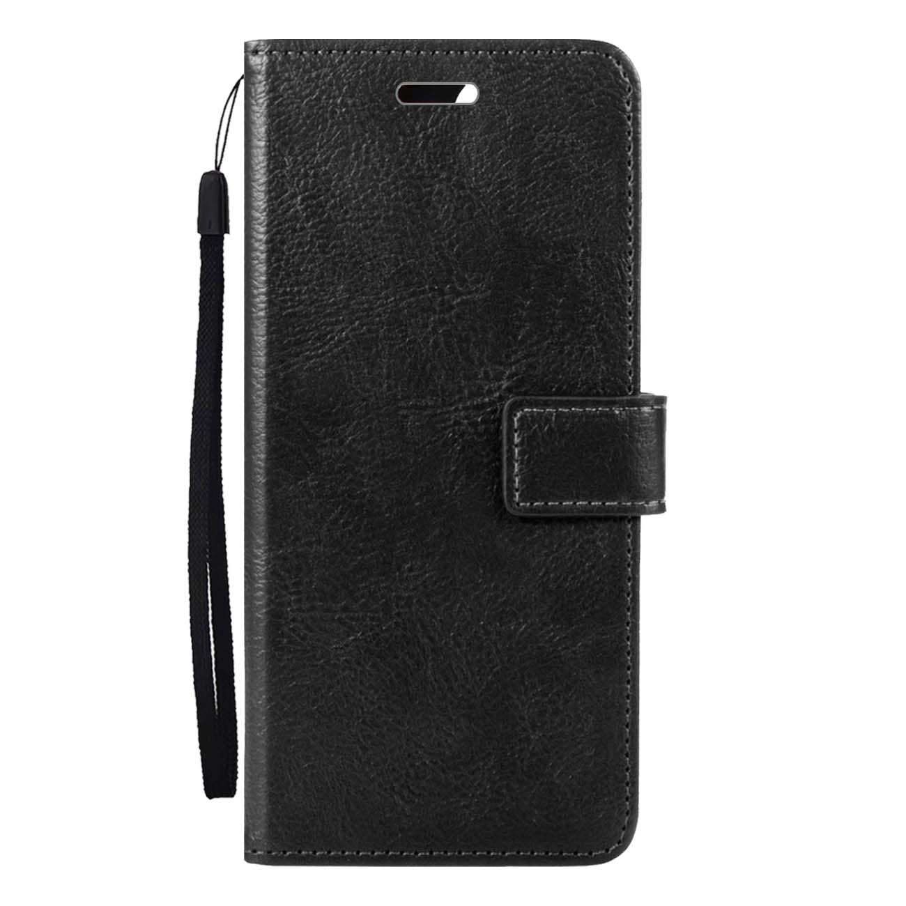 Nomfy Hoesje Geschikt voor Samsung A25 Hoes Bookcase Flipcase Book Cover - Hoes Geschikt voor Samsung Galaxy A25 Hoesje Book Case - Zwart