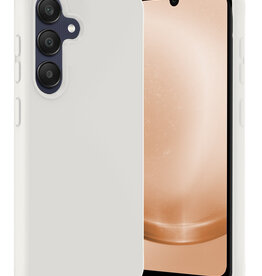 Nomfy Nomfy Samsung Galaxy A25 Hoesje Siliconen - Wit