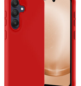 Nomfy Nomfy Samsung Galaxy A25 Hoesje Siliconen - Rood