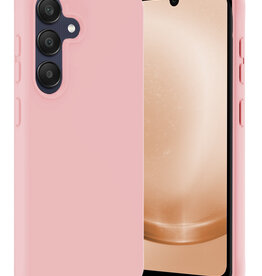 Nomfy Nomfy Samsung Galaxy A25 Hoesje Siliconen - Lichtroze