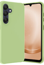 Nomfy Hoesje Geschikt voor Samsung A25 Hoesje Siliconen Cover Case - Hoes Geschikt voor Samsung Galaxy A25 Hoes Back Case - Groen