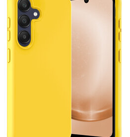 Nomfy Nomfy Samsung Galaxy A25 Hoesje Siliconen - Geel