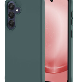 NoXx NoXx Samsung Galaxy A25 Hoesje Siliconen - Donkergroen