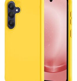 NoXx NoXx Samsung Galaxy A25 Hoesje Siliconen - Geel