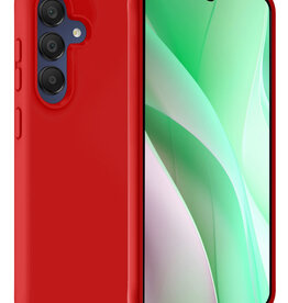 BASEY. BASEY. Samsung Galaxy A15 Hoesje Siliconen - Rood