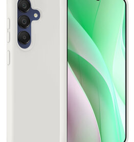 BASEY. BASEY. Samsung Galaxy A15 Hoesje Siliconen - Wit
