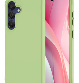 NoXx NoXx Samsung Galaxy A15 Hoesje Siliconen - Groen