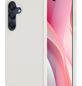 NoXx NoXx Samsung Galaxy A15 Hoesje Siliconen - Wit