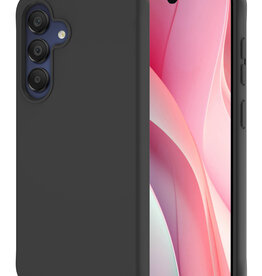 NoXx NoXx Samsung Galaxy A15 Hoesje Siliconen - Zwart