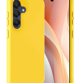 Nomfy Nomfy Samsung Galaxy A15 Hoesje Siliconen - Geel