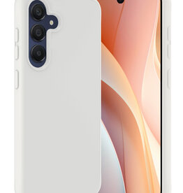 Nomfy Nomfy Samsung Galaxy A15 Hoesje Siliconen - Wit