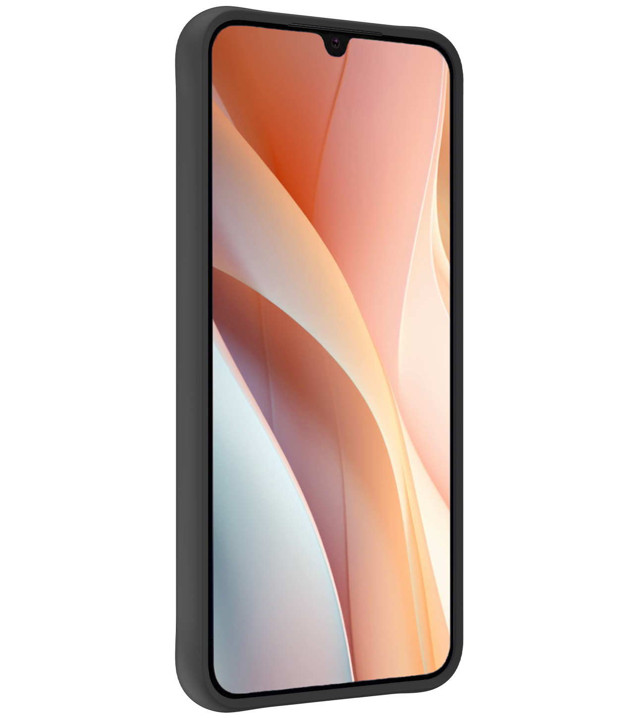 Nomfy Hoesje Geschikt voor Samsung A15 Hoesje Siliconen Cover Case - Hoes Geschikt voor Samsung Galaxy A15 Hoes Back Case - 2-PACK - Zwart