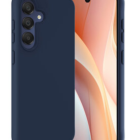 Nomfy Nomfy Samsung Galaxy A15 Hoesje Siliconen - Donkerblauw