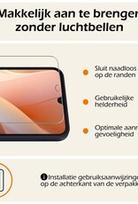 Nomfy Hoesje Geschikt voor Samsung A15 Hoesje Siliconen Cover Case Met Screenprotector - Hoes Geschikt voor Samsung Galaxy A15 Hoes Back Case - Rood