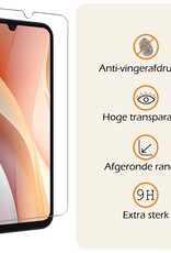 Nomfy Hoesje Geschikt voor Samsung A15 Hoesje Siliconen Cover Case Met 2x Screenprotector - Hoes Geschikt voor Samsung Galaxy A15 Hoes Back Case - Lichtblauw