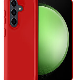 BASEY. BASEY. Samsung Galaxy S23 FE Hoesje Siliconen - Rood