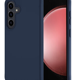 NoXx NoXx Samsung Galaxy S23 FE Hoesje Siliconen - Donkerblauw