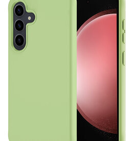 NoXx NoXx Samsung Galaxy S23 FE Hoesje Siliconen - Groen