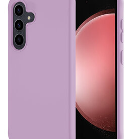 NoXx NoXx Samsung Galaxy S23 FE Hoesje Siliconen - Lila